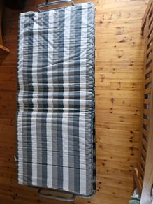Single camp bed