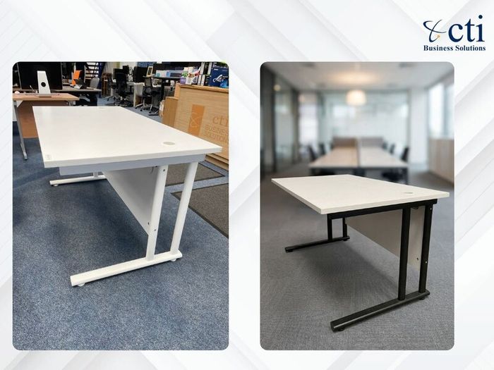 20 X 1400MM Office Desks - 2 Options