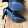 Pre-loved Long Black Boots - Size 4 Image 4