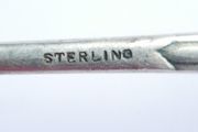 Vintage Decorative Sterling Silver Fork 12,5g