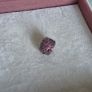 Pandora  honeysuckle pink shimmering droplet charm very good condition Image 9