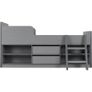 Mid sleeper single bed with storage Image 2