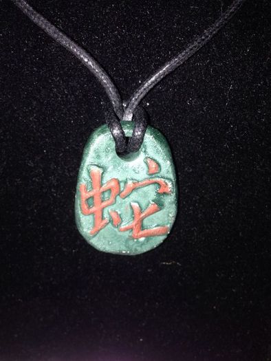 Ancient Chinese Year Stones Necklace