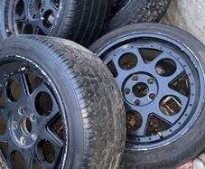 18" 5x112 alloys 8.5 j