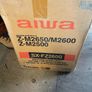 aiwa 3 way front speakers in black new Image 4