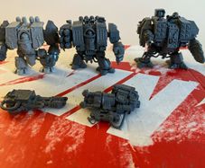 Warhammer 40k Dreadnoughts x 3