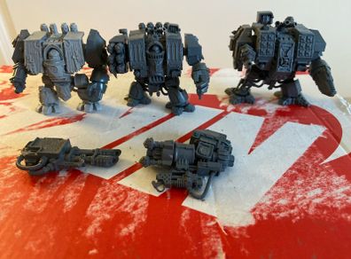 Warhammer 40k Dreadnoughts x 3