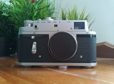 Refurbished Zorki-4 Rangefinder Camera: USSR 35mm Mechanical Leica Copy, 73401694