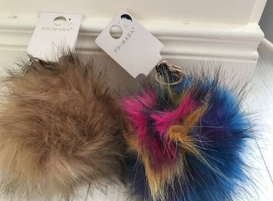 fluffy keyrings