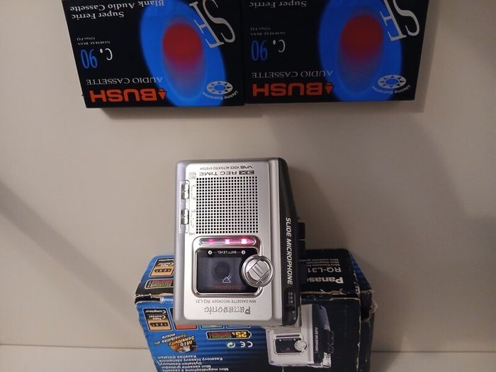 panasonic mini cassette recorder