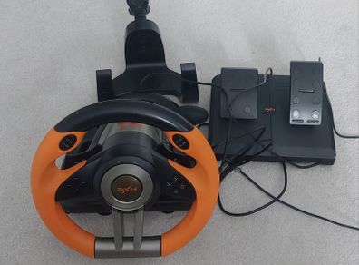 PXN V3 PRO Gaming Steering Wheel and Pedals