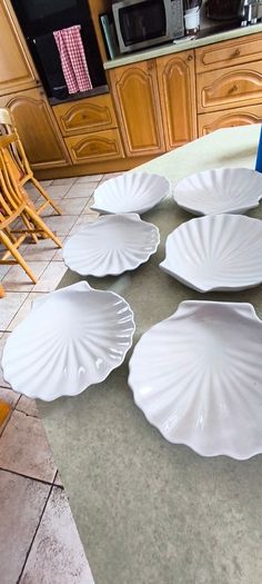 Set of 6 Plat coquille saint jacques - Arts de la table