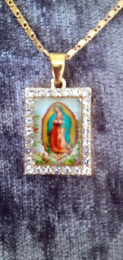 chain and our lady of Guadalupe