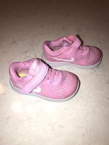 Pink Nike infant 4.5UK baby girl shoes trainers
