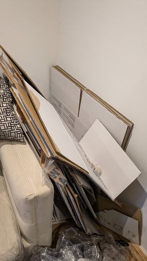 Moving boxes - High quality - Only used once