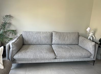 3 seater grey sofa