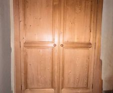 1 wardrobe solid pine freestanding