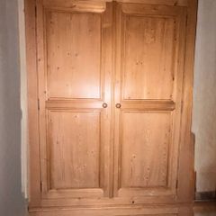 1 wardrobe solid pine freestanding