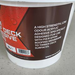 FIX-R EPDM rubber & WBA adhesive for your roof