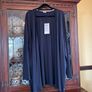 Samoon. Further Reduced New Navy Cardigan . Length Is 33 Inches Image 4
