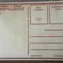 Vintage Antique Collectors Italian Wooden Postcard Image 3