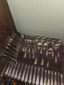 Newbridge Silverware 45 Piece Celtic Pattern Set