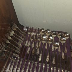 Newbridge Silverware 45 Piece Celtic Pattern Set