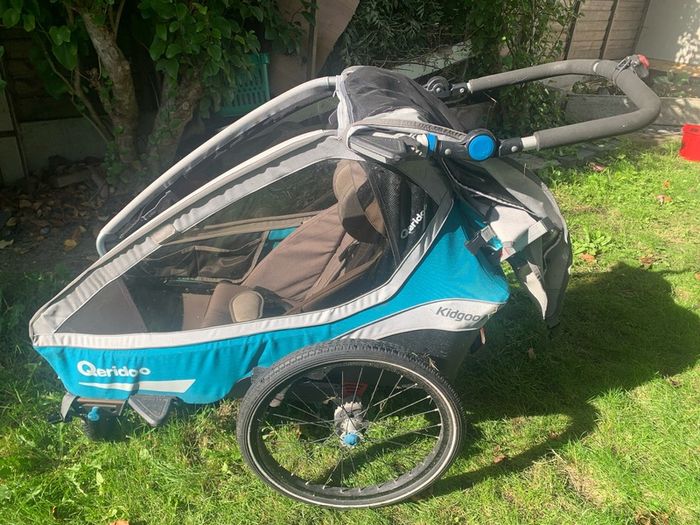 Kidgoo 1 bike trailer for children one-seater