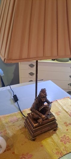 2 Monkey Lamps Designer