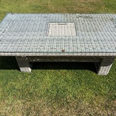 Rattan Garden Table
