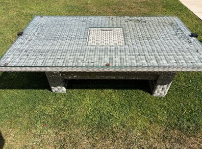 Rattan Garden Table