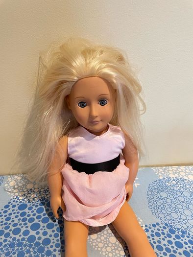 Our Generation Dolls and Highchair