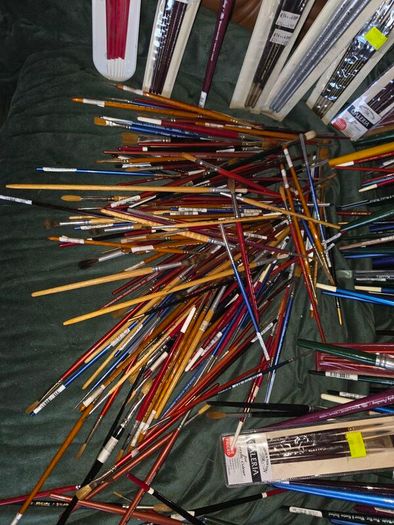 430X Professional Painting Brushes made in England Winsor Newton sable brushes Oil Painting Watercolour Hog bris
