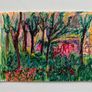 Original Art Fauvist Art Fauvist Forest landscape Image 3