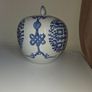 Vintage Chinese Large Blue and White Ginger Jar Image 6
