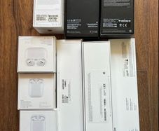 Selection of Empty Apple Boxes