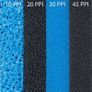 Happet Medium Filter Sponge 30 PPI 25x25x5 cm - Aquarium Filter Media (Freshwater & Marine) Image 2