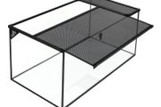 Glass Terrarium with Sliding Net
