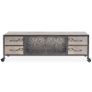 TV Cabinet 120x30x40 cm Silver Image 10