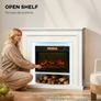 Electric Fireplace with Multicolour LED Flames Image 6