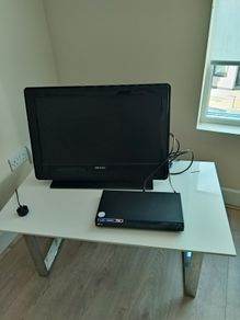 TV and dvd player