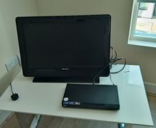 TV and dvd player