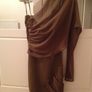 Zara Stunning Khaki dress S BNWNT Image 2