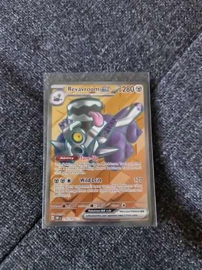 Pokemon Obsidian Flames Revavroom EX rare 216/197