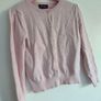 6years Polo Ralph Lauren Girls Light Pink Bobble Knit Cardigan Image 2