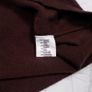 Chocolate Brown Oversized Batwing Sleeve Ribbed Knit Slouchy Wool Cashmere Jumper 14-16UK/42-44EU Image 2