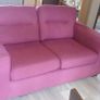 Magenta Pink DFS Sofa Image 6