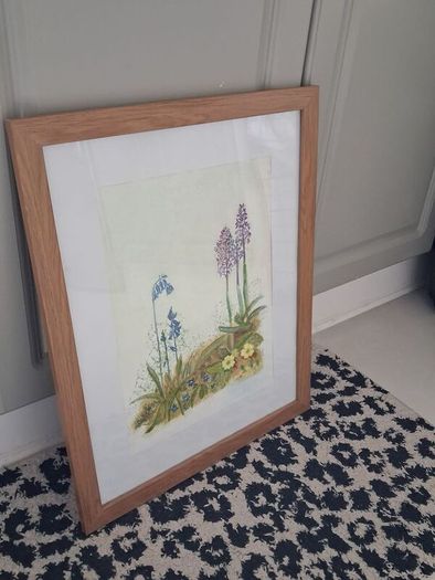 Framed Floral Watercolour