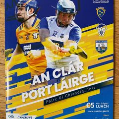 2024 Clare v Waterford - GAA Munster Senior Hurling Championship Round 4 Programme