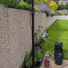 Adjustable height outdoor heater